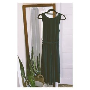 Zara Basics Green Jumpsuit